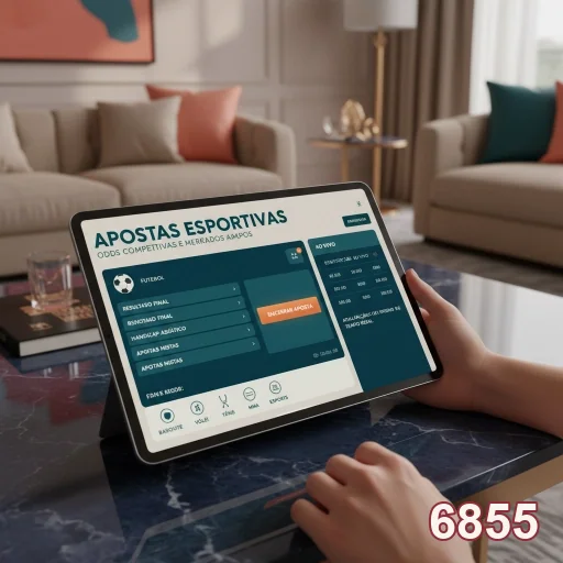 Tela de acesso fácil a apostas esportivas no 6855.