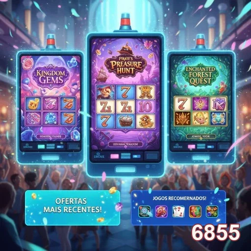 Jogos de slots atrativos disponíveis no 6855 para jogadores VIP.