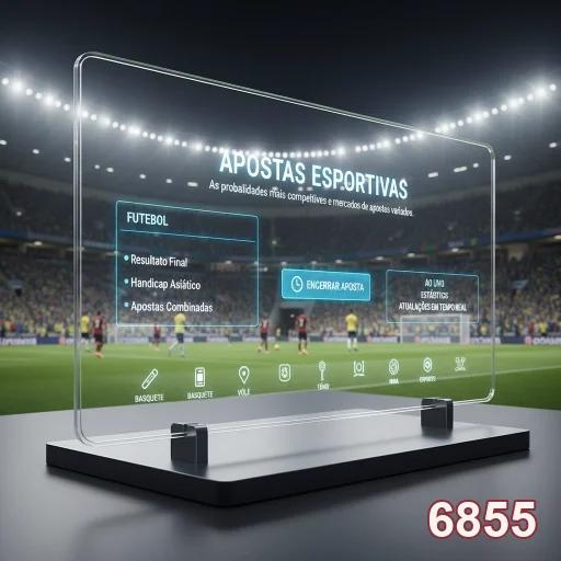 Plataforma de apostas esportivas da 6855 em ação ao vivo.